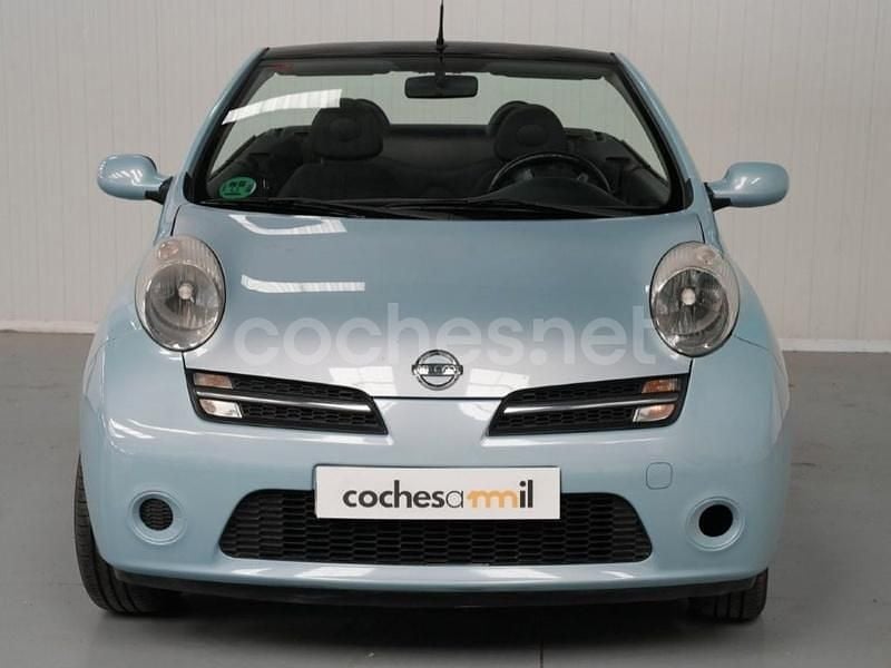 Usado Nissan Micra C+C Tekna 88 CV (64 kW) 2006 Gris / plata Descapotable