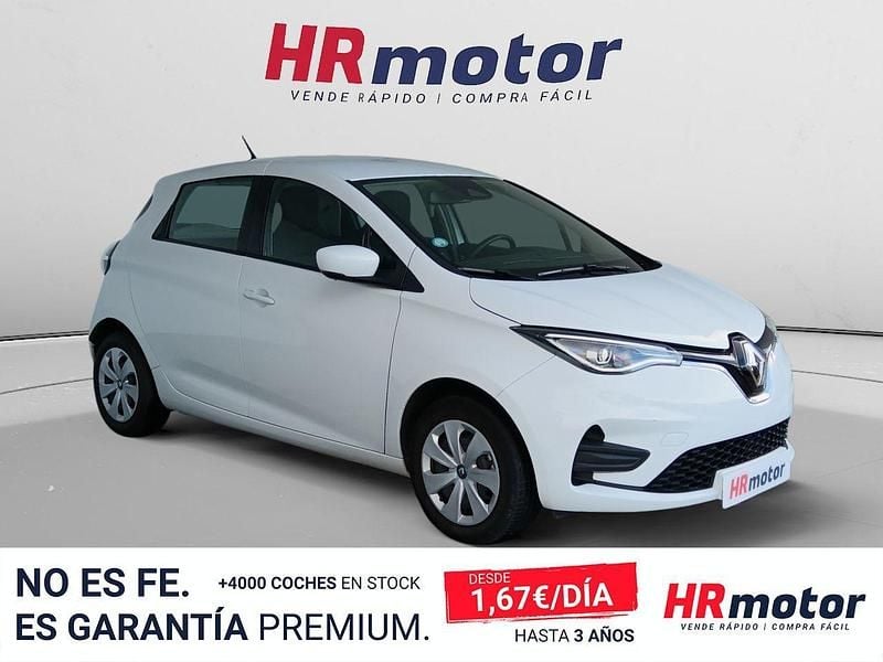 Usado Renault Zoe Intens 80 kW (110 CV) 2021 Blanco Utilitario