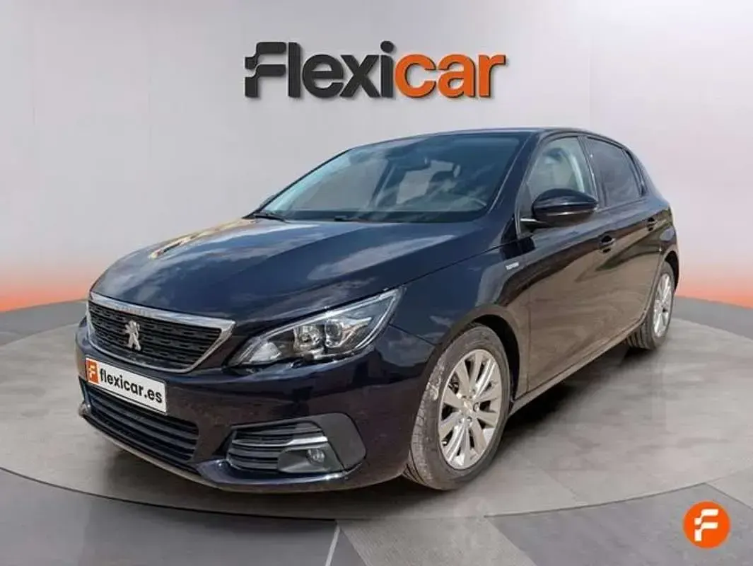 Usado Peugeot 308 Style 131 CV (96 kW) 2020 Azul Berlina