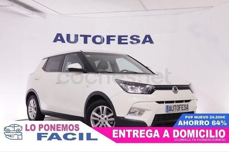 Usado Ssangyong (KGM) Tivoli 115 CV (84 kW) 2015 Blanco SUV