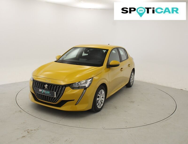 Amarillo Usado 2021 Peugeot 208 Active Utilitario | 11.900 € (Precio justo) - Imagen 1/4