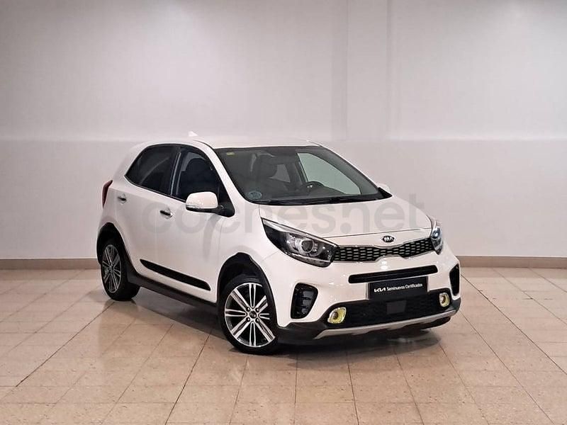 Usado Kia Picanto X-Line 100 CV (73 kW) 2020 Blanco Utilitario