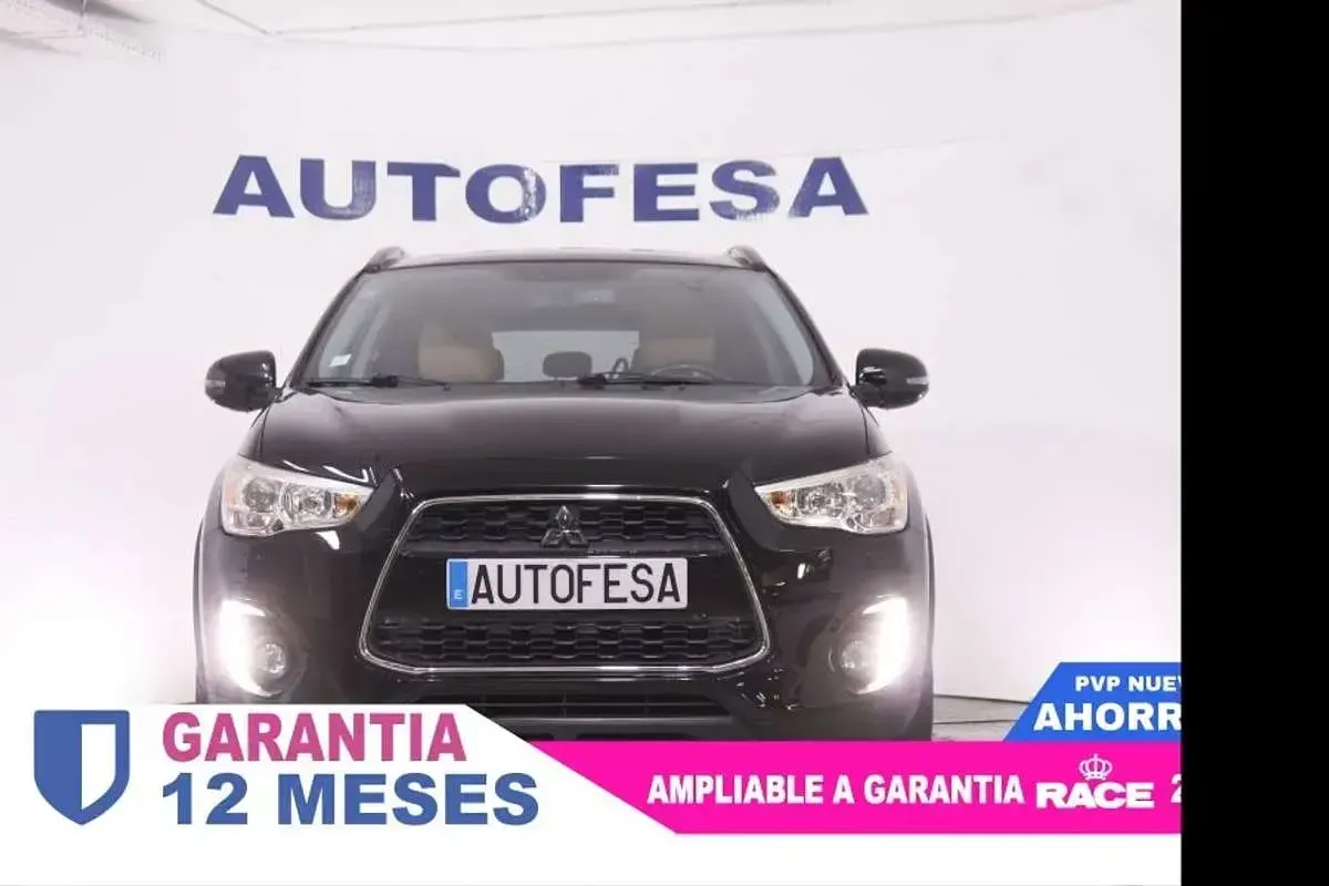 Usado Mitsubishi ASX 116 CV (85 kW) 2017 Negro SUV
