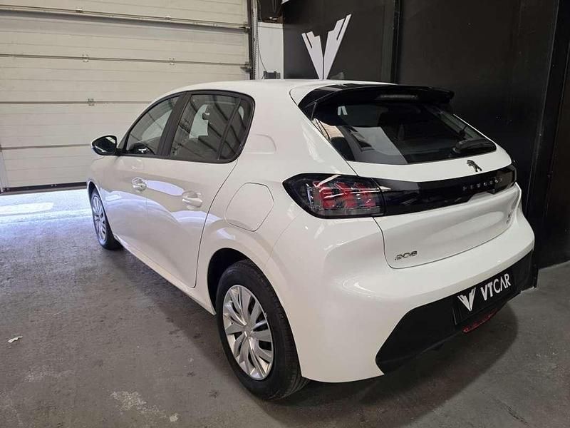 Usado Peugeot 208 Active 102 CV (75 kW) 2021 Blanco Utilitario