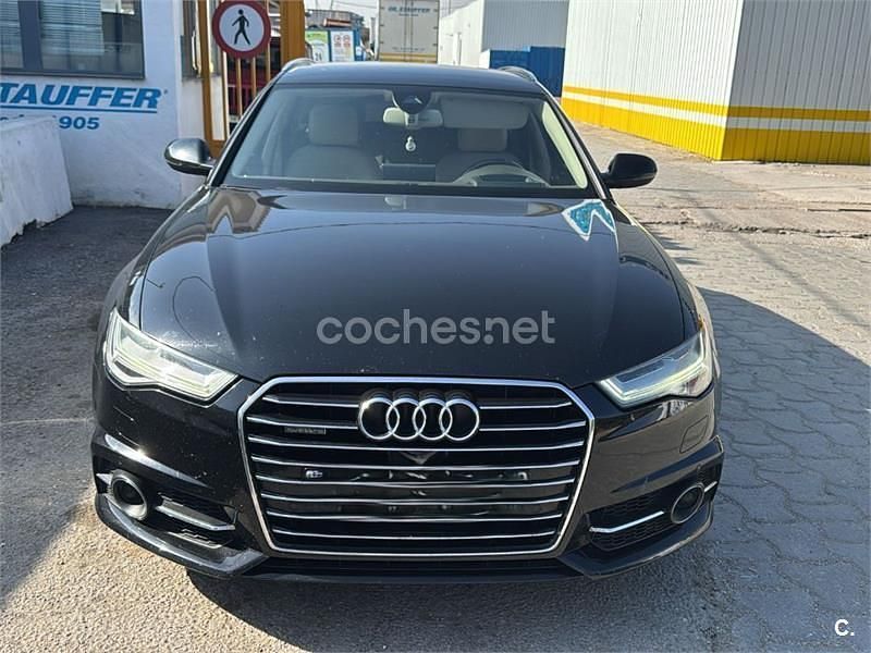Usado Audi A6 S-Line 320 CV (235 kW) 2016 Negro Familiar