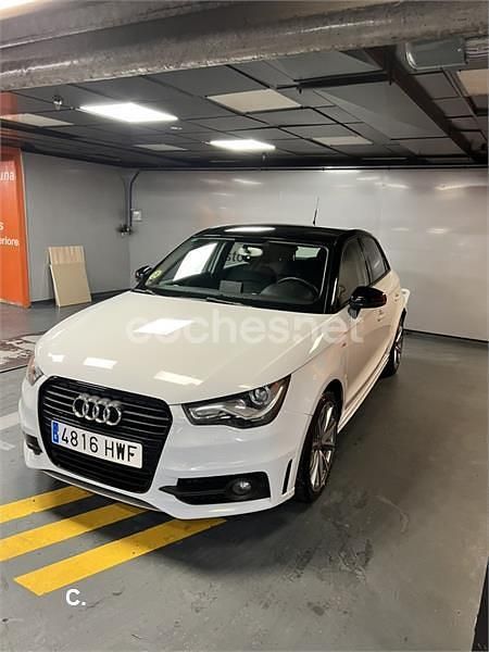 Usado Audi A1 Sportback Ambition 90 CV (66 kW) 2014 Blanco Utilitario