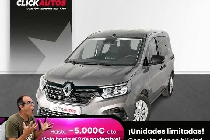 Gris Usado 2024 Renault Kangoo Monovolumen | 20.800 € (Precio justo) - Imagen 1/4