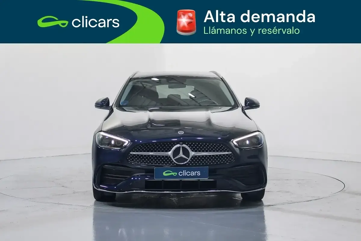 Usado Mercedes C300 204 CV (150 kW) 2022 Azul Familiar