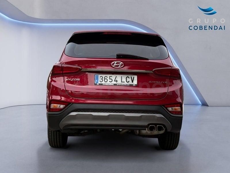 Usado Hyundai Santa Fe 150 CV (110 kW) 2019 Rojo SUV