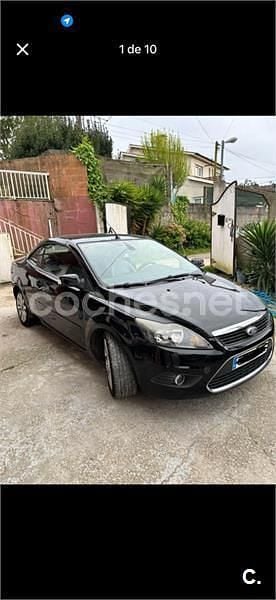 Usado Ford Focus Cabriolet Titanium 136 CV (100 kW) 2008 Negro Descapotable