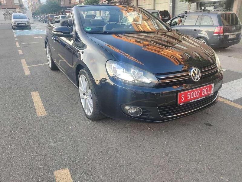 Usado VW Golf Cabriolet 160 CV (117 kW) 2011 Negro Descapotable