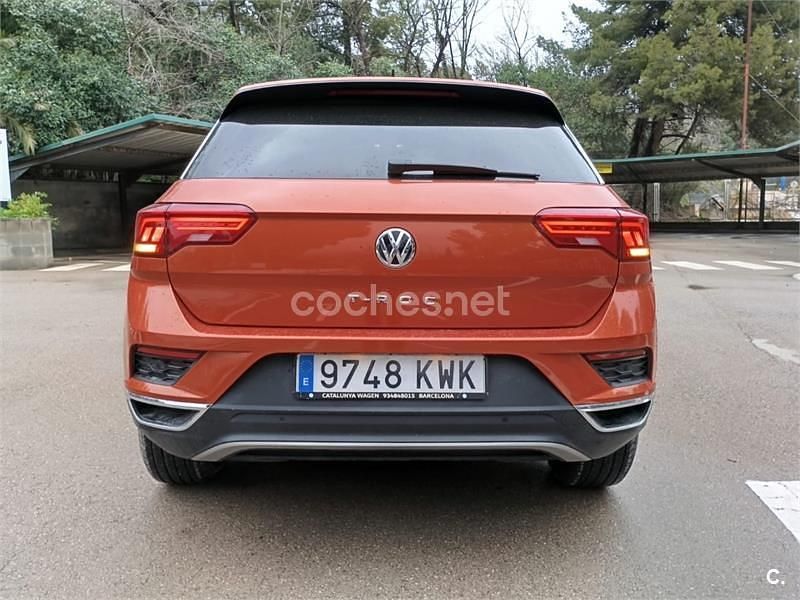 Usado VW T-Roc Advance 115 CV (84 kW) 2019 Naranja SUV