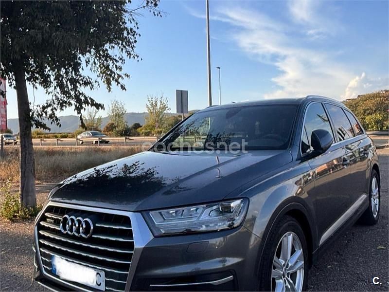 Gris / plata Usado 2018 Audi Q7 Sport SUV | 38.000 € (Precio justo) - Imagen 1/4