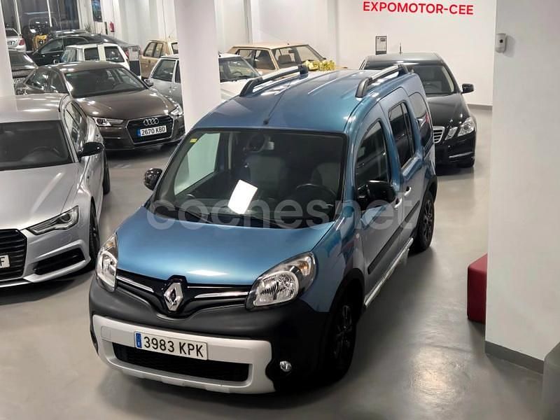 Azul Usado 2017 Renault Kangoo Monovolumen | 17.900 € - Imagen 1/4