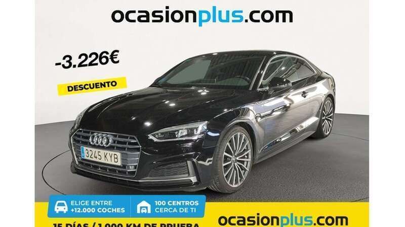 Negro Usado 2019 Audi A5 S-Line Coupe | 32.264 € (Un poco caro) - Imagen 1/4