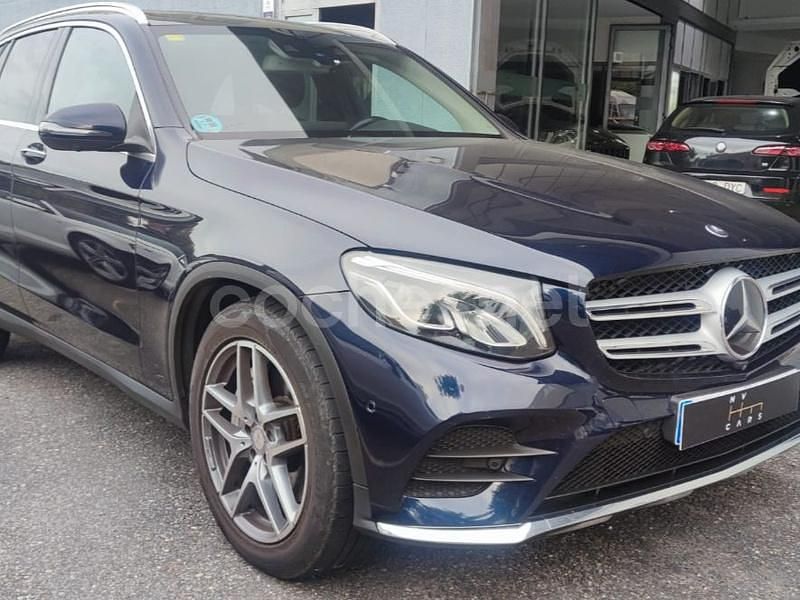 Azul Usado 2016 Mercedes GLC220 Exclusive SUV | 38.900 € - Imagen 1/4