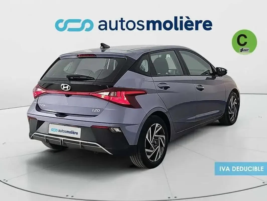 Usado Hyundai i20 84 CV (61 kW) 2024 Azul Utilitario