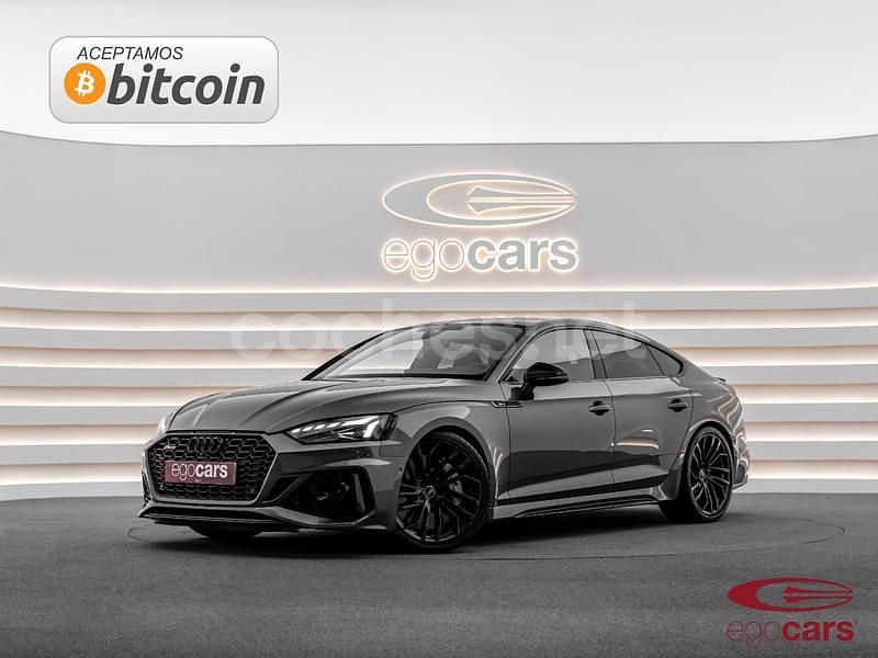 Gris / plata Usado 2021 Audi RS5 Sportback Sport Berlina | 79.999 € (Un poco caro) - Imagen 1/4