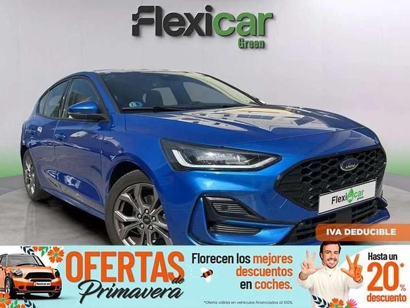 Usado Ford Focus ST-Line 125 CV (91 kW) 2023 Azul Berlina