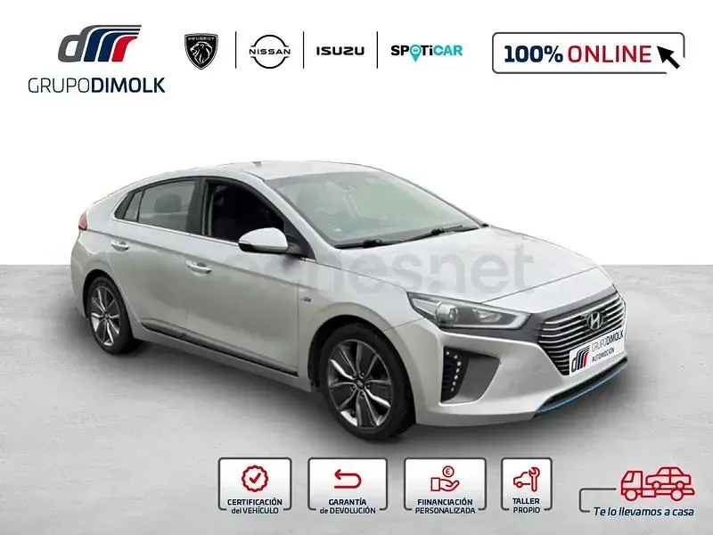 Usado Hyundai Ioniq 141 CV (103 kW) 2017 Gris / plata Utilitario