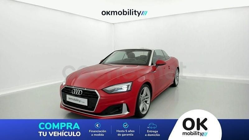 Usado Audi A5 Cabriolet Advanced Plus 163 CV (119 kW) 2021 Rojo Descapotable