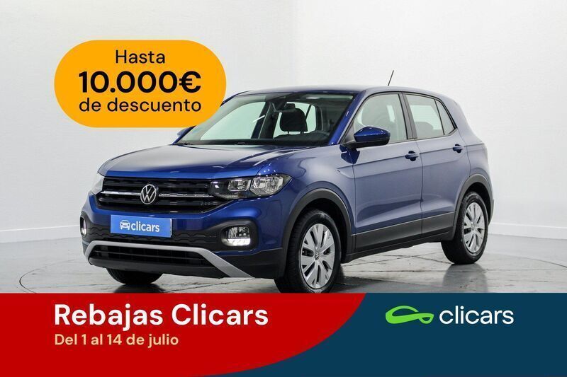 Azul Usado 2022 VW T-Cross Edition SUV | 17.990 € (Precio justo) - Imagen 1/4