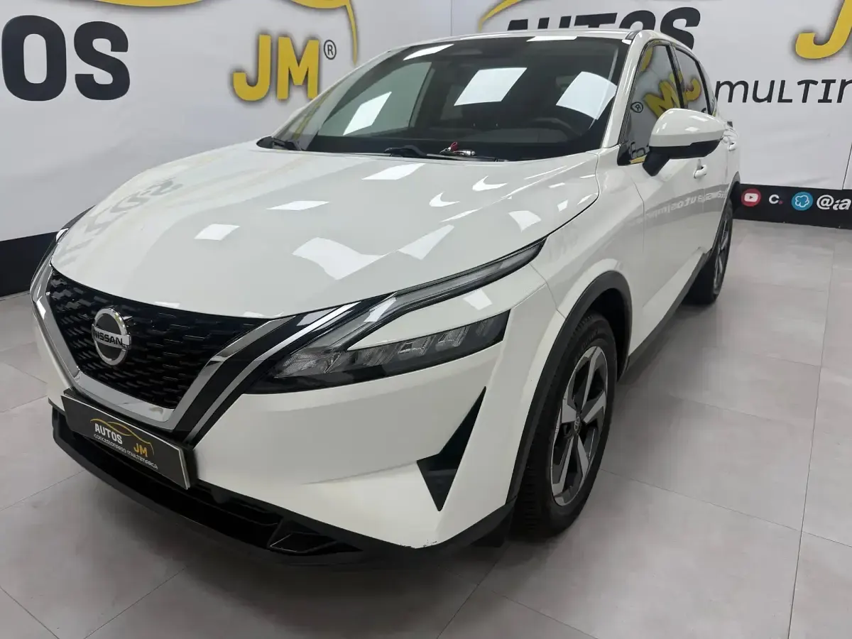 Usado Nissan Qashqai N-Connecta 140 CV (102 kW) 2021 Blanco SUV