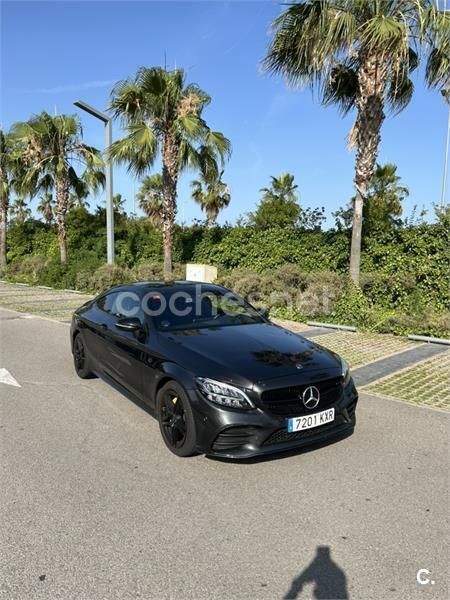 Negro Usado 2019 Mercedes C200 Coupe | 28.000 € (Buen precio) - Imagen 1/4