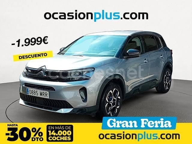 Gris / plata Usado 2024 Citroën C5 Aircross PureTech SUV | 20.850 € (Precio justo) - Imagen 1/4