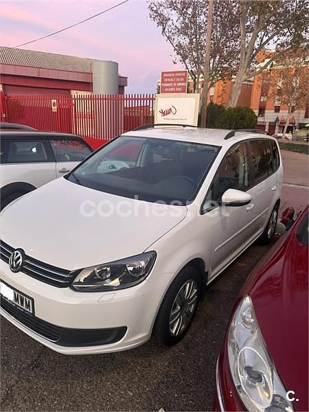 Blanco Usado 2014 VW Touran Advance Monovolumen | 7500 € (Super precio) - Imagen 1/4