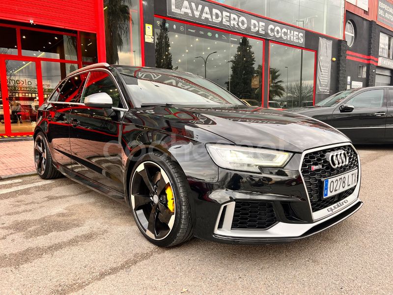 Negro Usado 2018 Audi RS3 Utilitario | 37.999 € (Buen precio) - Imagen 1/4