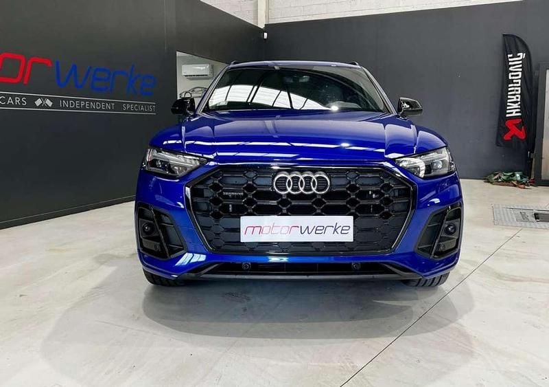 Usado Audi Q5 S-Line 204 CV (150 kW) 2021 Azul SUV