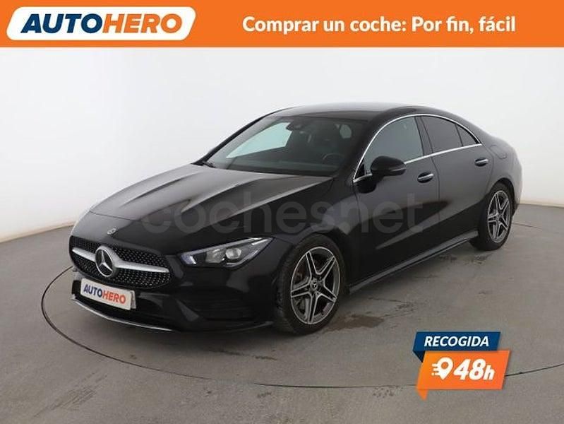 Usado Mercedes CLA200 AMG line 150 CV (110 kW) 2022 Negro Berlina