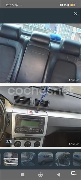 Usado VW Passat Advance 140 CV (102 kW) 2005 Gris / plata Berlina