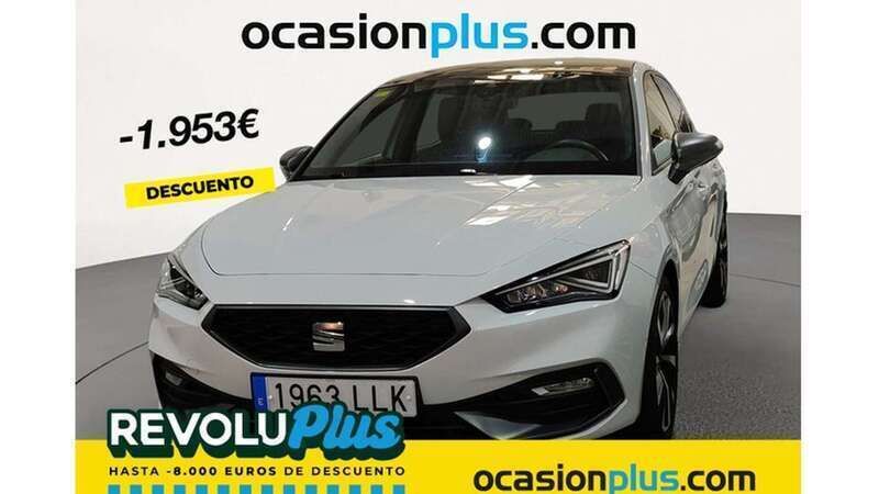 Blanco Usado 2020 Seat Leon FR Utilitario | 19.537 € (Precio justo) - Imagen 1/4