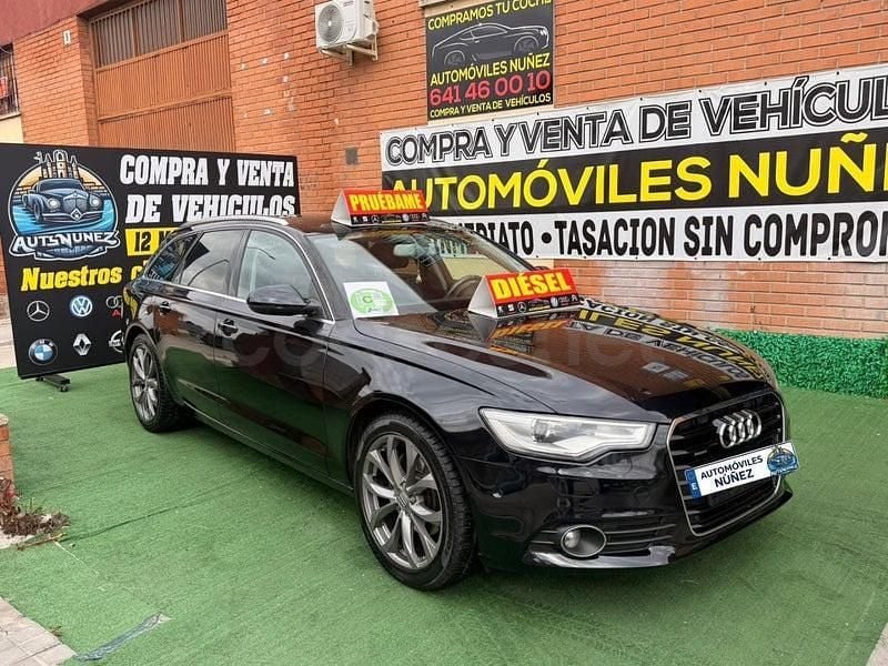 Usado Audi A6 Premium 245 CV (180 kW) 2014 Negro Familiar