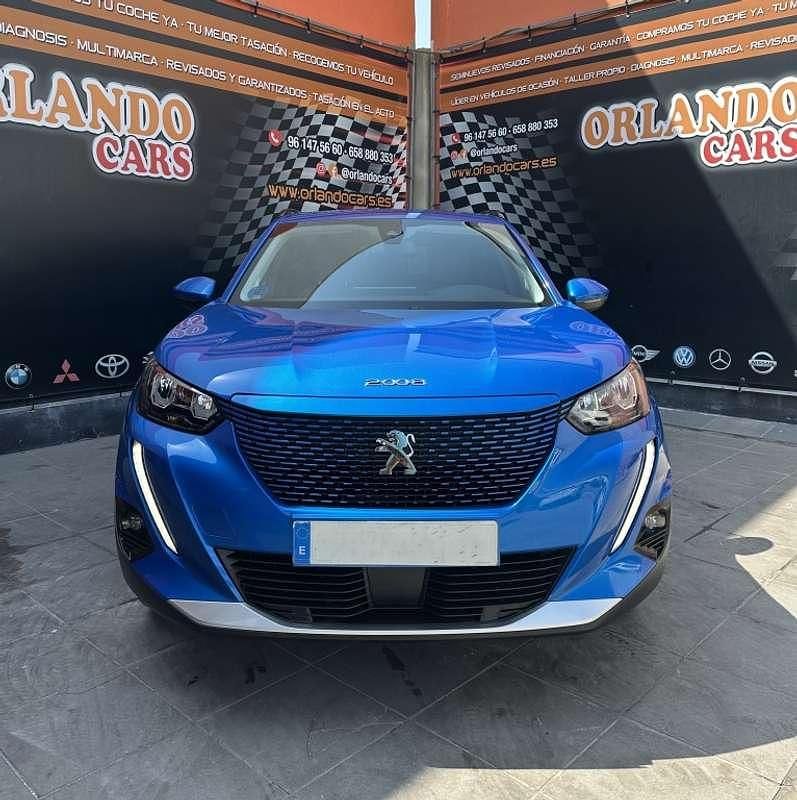 Usado Peugeot e-2008 Allure 100 kW (136 CV) 2021 Azul SUV
