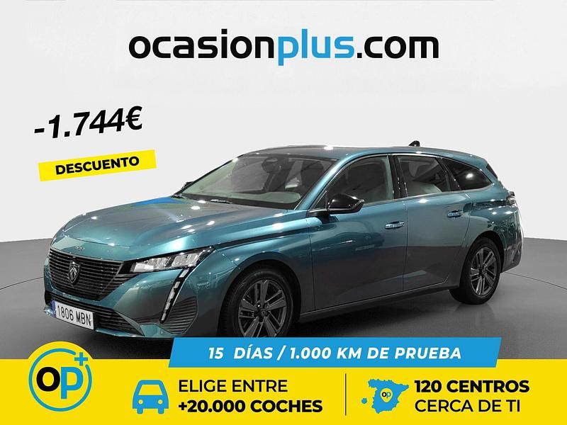 Azul Usado 2022 Peugeot 308 Active Familiar | 19.190 € (Un poco caro) - Imagen 1/4