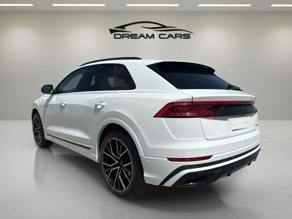 Usado Audi Q8 S-Line 286 CV (210 kW) 2021 Blanco SUV