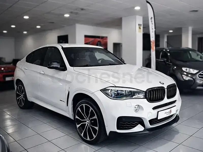 Usado BMW X6 M Sport 306 CV (225 kW) 2017 Blanco SUV