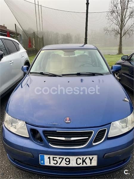 Usado Saab 9-3 Linear 125 CV (91 kW) 2003 Azul Berlina