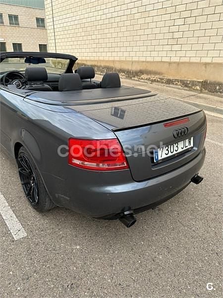 Gris / plata Usado 2007 Audi A4 Cabriolet Descapotable | 5500 € (Buen precio) - Imagen 1/4