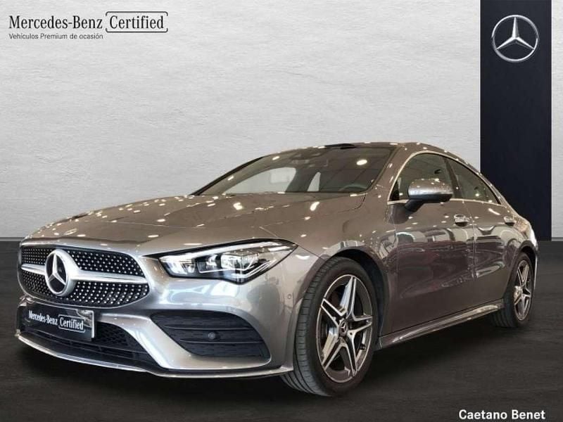 Gris Usado 2020 Mercedes CLA250e Berlina | 29.900 € (Precio justo) - Imagen 1/4