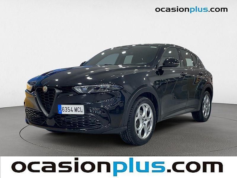Negro Usado 2022 Alfa Romeo Tonale Sprint SUV | 22.719 € (Precio justo) - Imagen 1/4