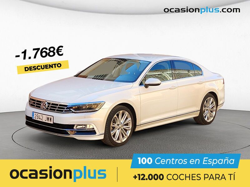Blanco Usado 2017 VW Passat Sport Berlina | 19.450 € (Un poco caro) - Imagen 1/4