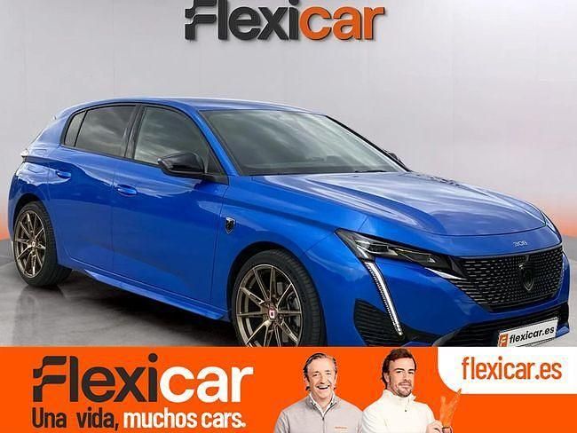 Azul Usado 2021 Peugeot 308 GT Berlina | 21.590 € (Precio justo) - Imagen 1/4