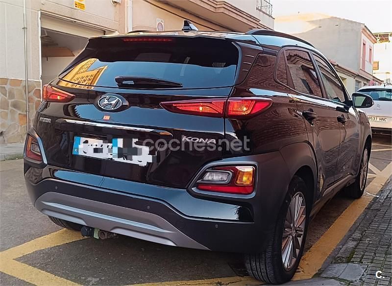 Usado Hyundai Kona 120 CV (88 kW) 2019 Negro SUV