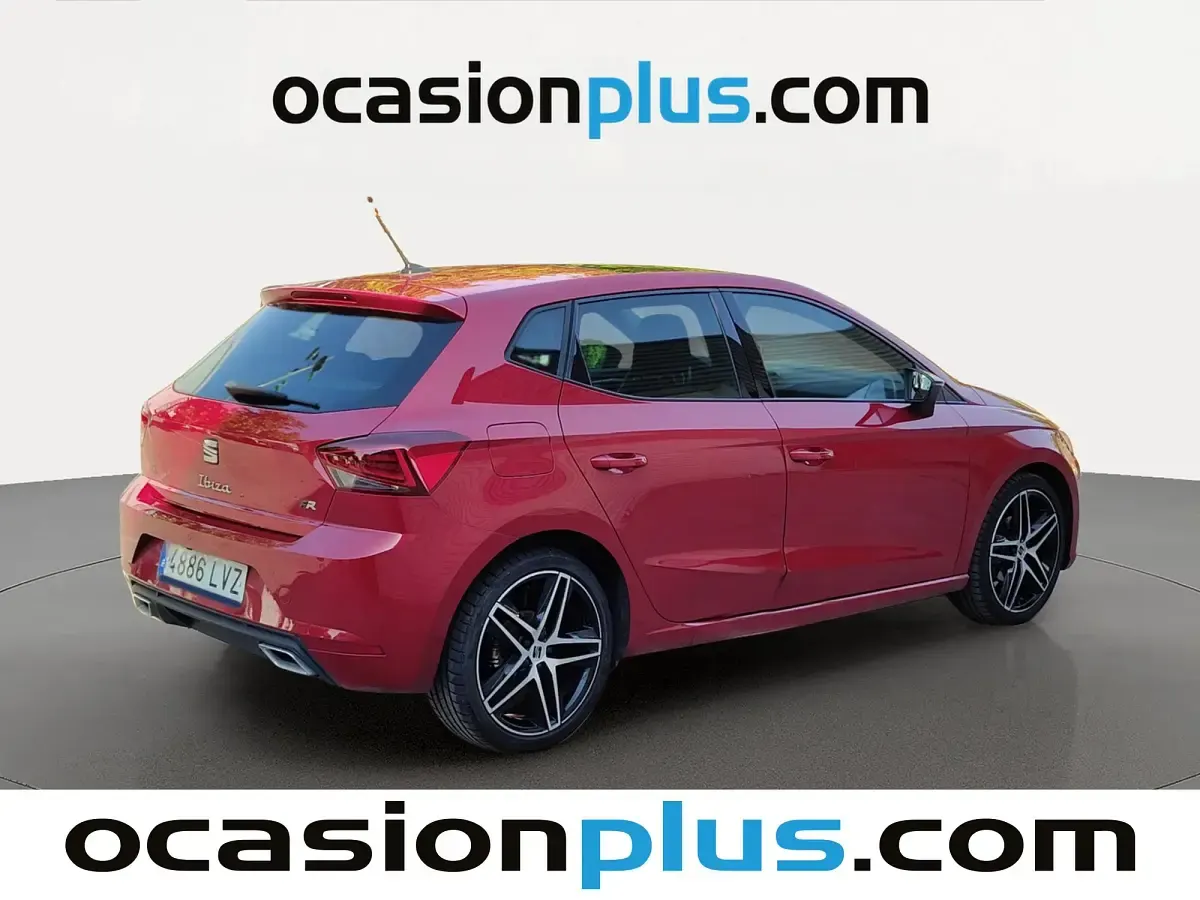 Usado Seat Ibiza FR 110 CV (80 kW) 2022 Rojo Utilitario