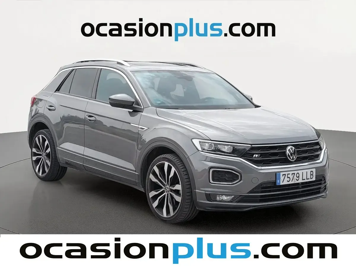 Usado VW T-Roc Sport 150 CV (110 kW) 2020 Gris SUV