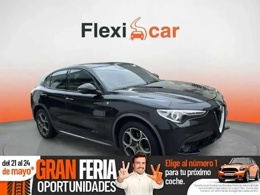 Usado Alfa Romeo Stelvio Veloce 211 CV (155 kW) 2022 Negro SUV